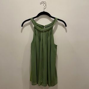 Green High Neck blouse (M)